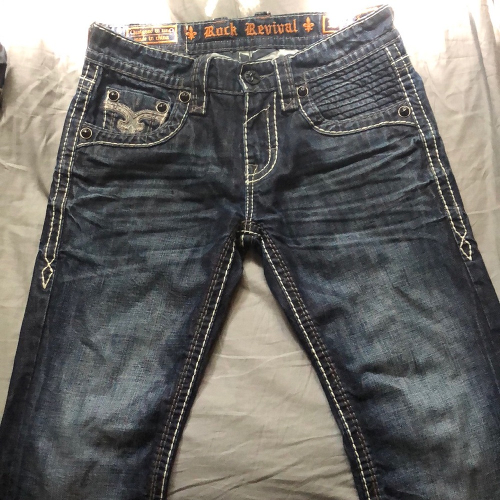 Rock revival Acton slim straight size 30